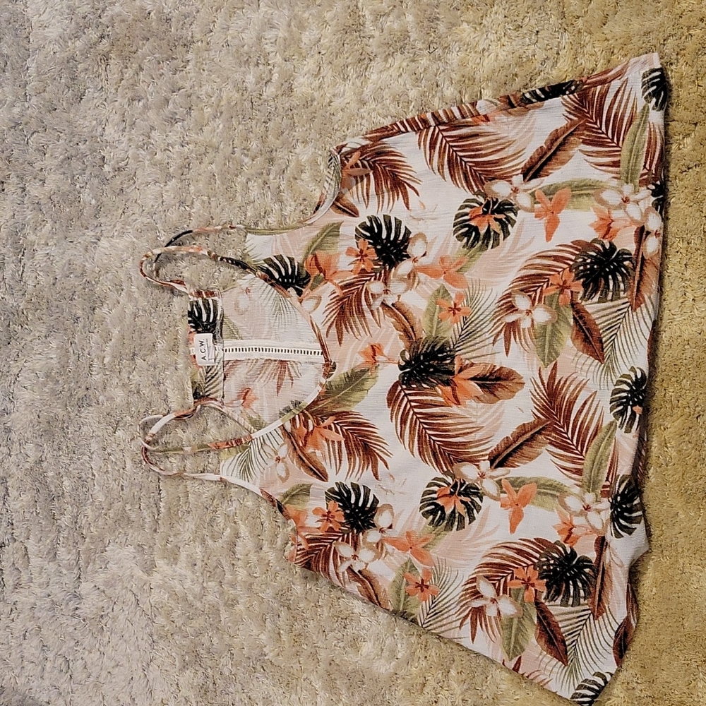 Floral Tank Top